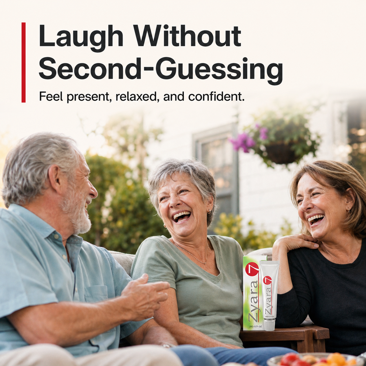 Zyara ™ | Stop Denture Slipping 100% — All-Day Secure Hold