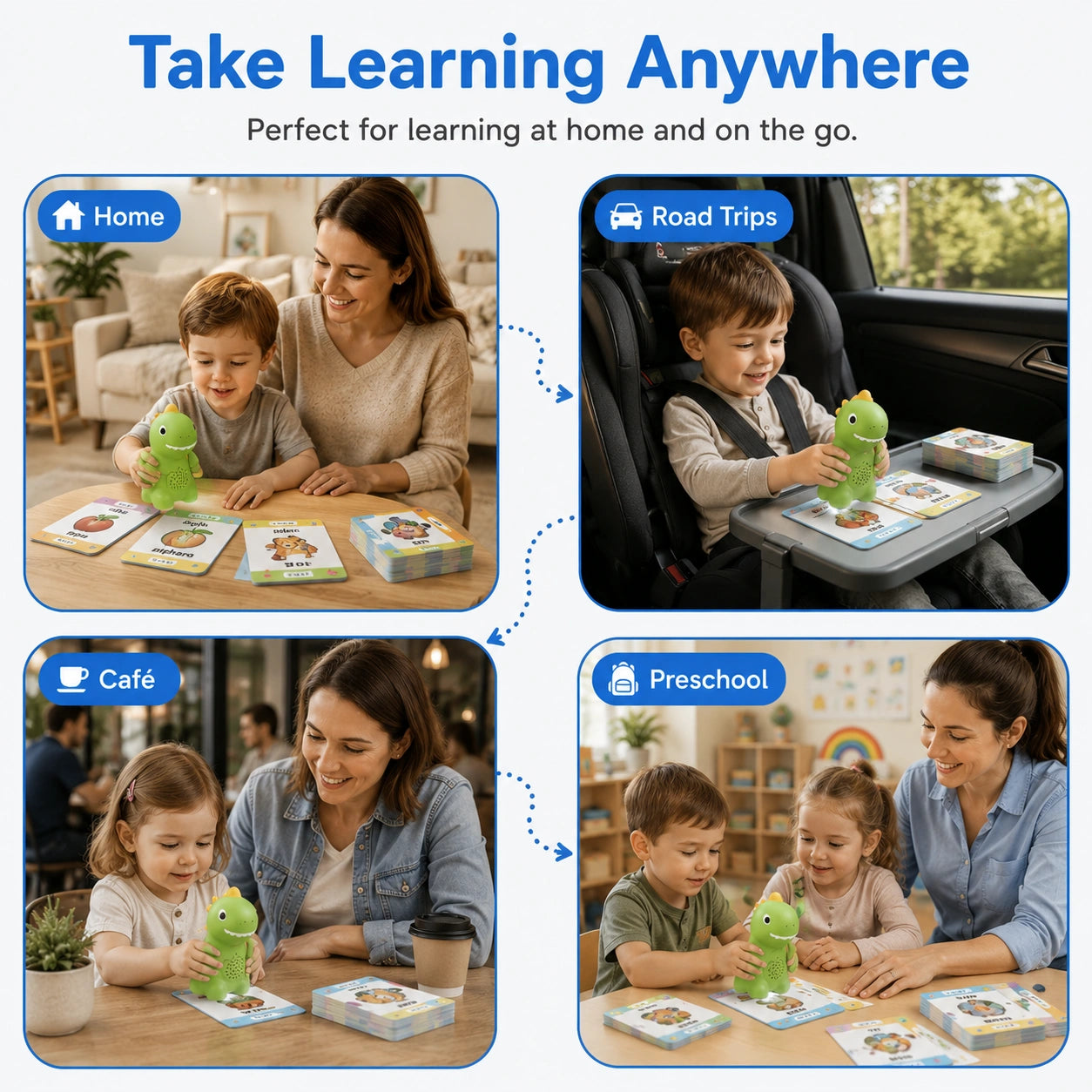 Zyara™ Dinosaur Talking Flash Cards