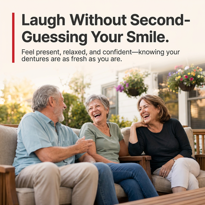 Zyara ™ | Ultrasonic Deep Clean Your Dentures