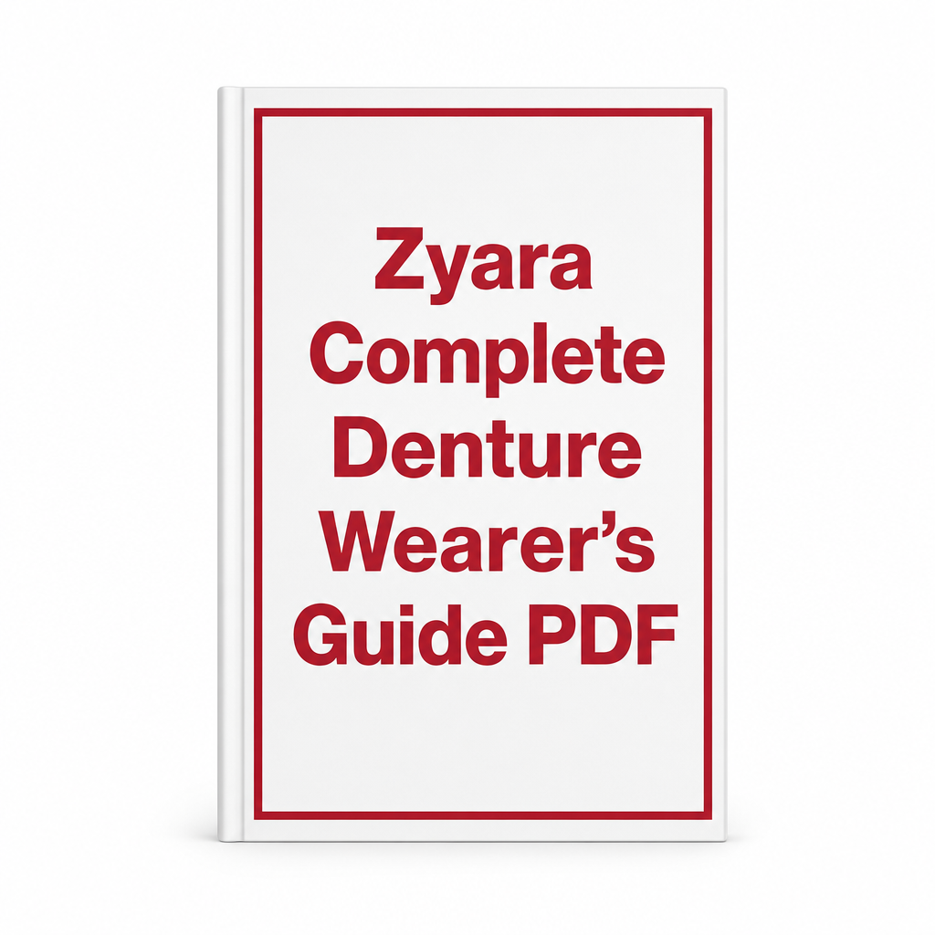 Zyara Complete Denture Wearer's Guide