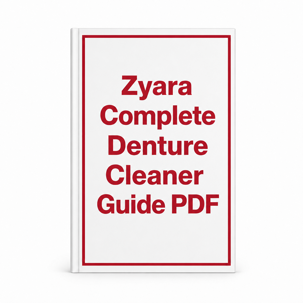 Zyara Complete Denture Cleaner eBook