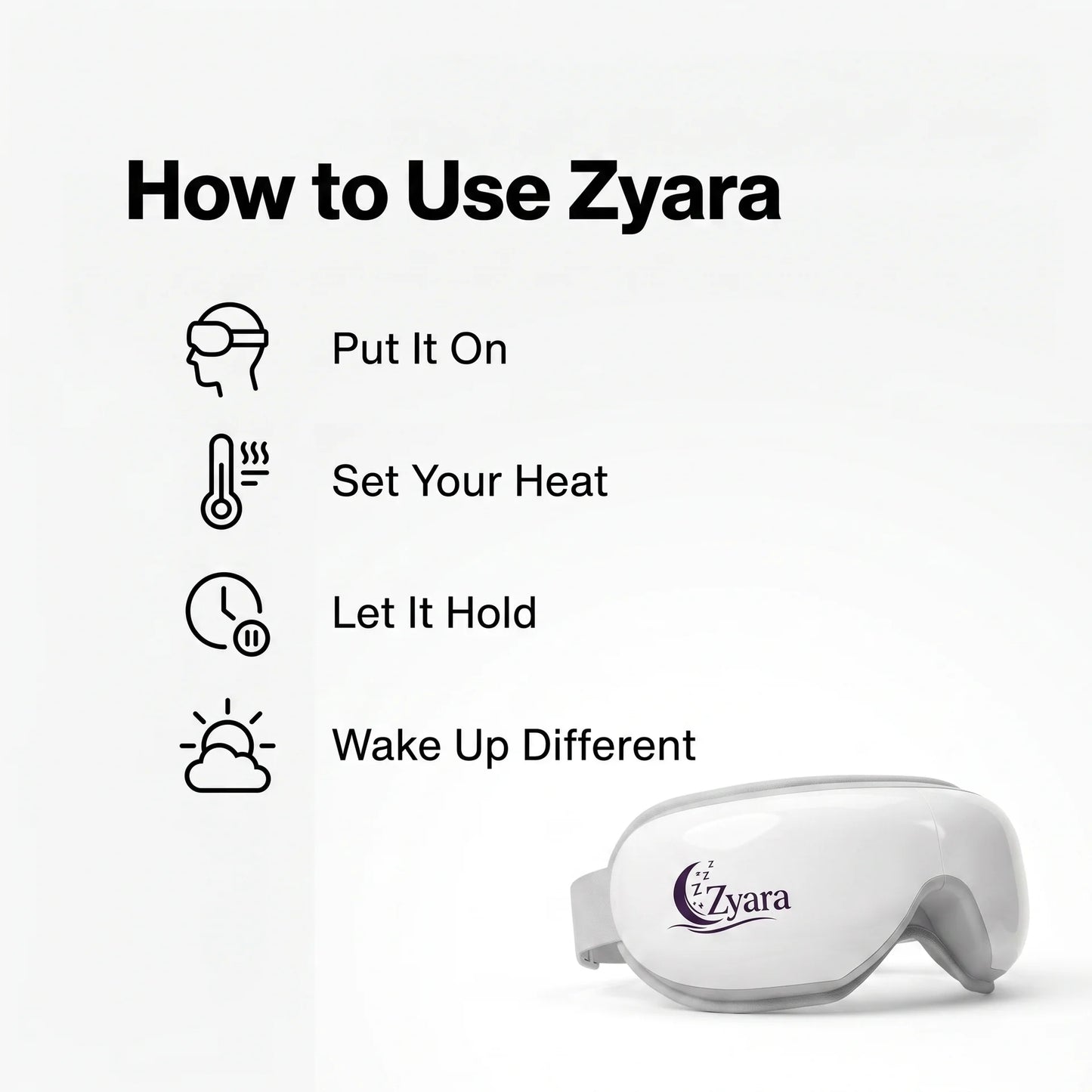 Zyara™ Headache Relief Mask