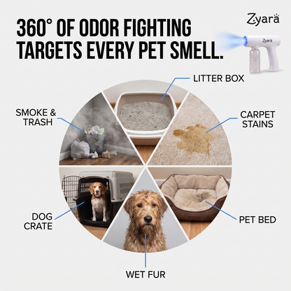 Zyara™ Deodorizing Spray Gun