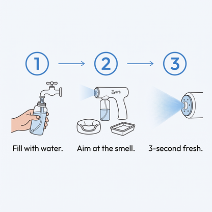 Zyara™ Deodorizing Spray Gun